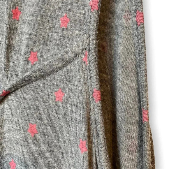 ti Voglio Grey &  Pink Stars Sleeveless Night Dress - Picture 9 of 11